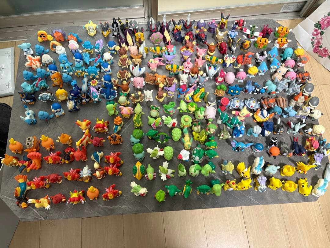 約300匹 ポケモンキッズ　指人形フィギュア　まとめ売り 断捨離 大量 ゆび人形