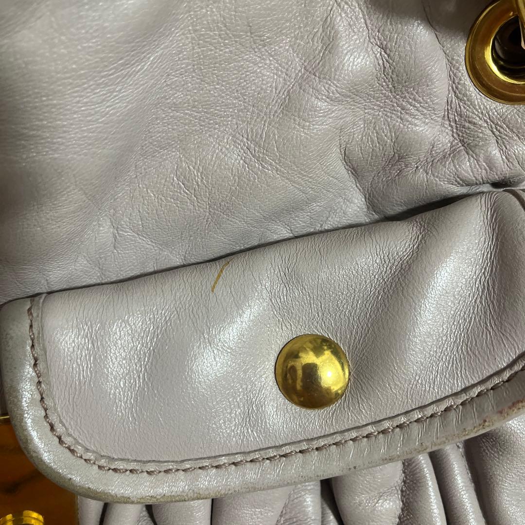 ⭐︎miu miu マトラッセ 2way ワンショルダーバッグ 美品⭐︎