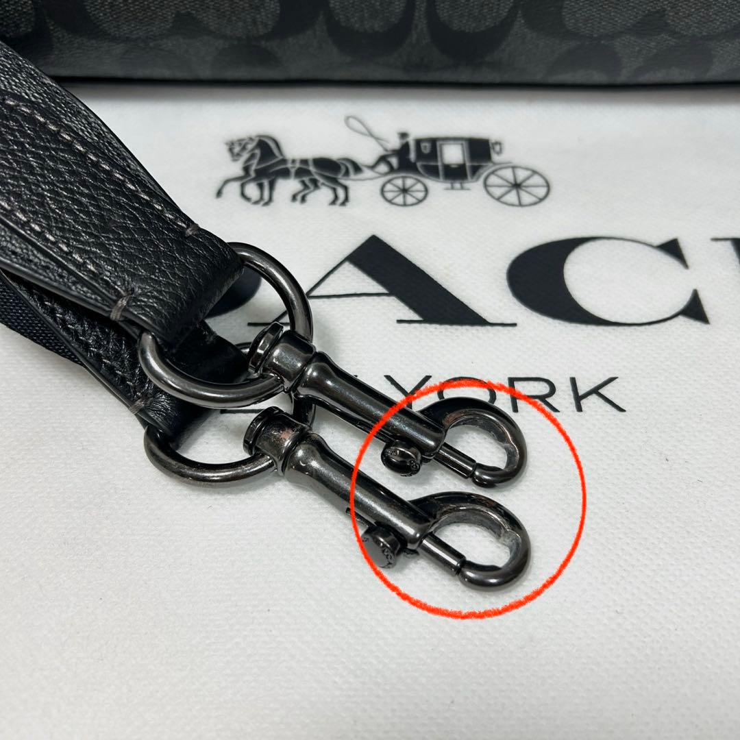 ✅【良品】定価12.1万　メンテ済み　コーチ　ビジネスバッグ　COACH レザー