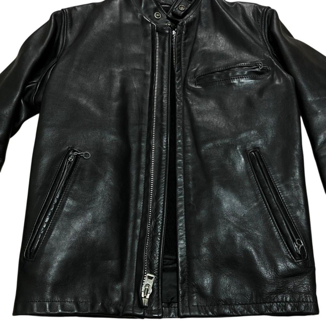 schott ショット641レザージャケット ライダース　シングルライナー付きS