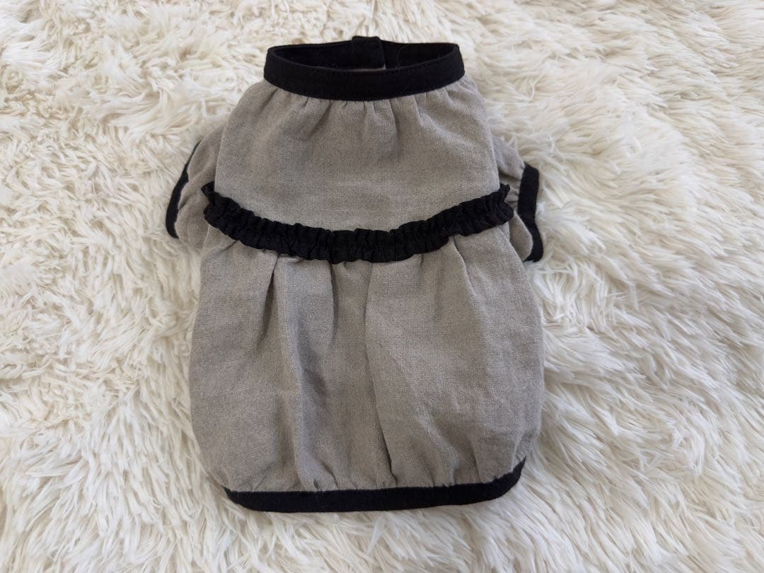 犬服 ボタン付きブラウス