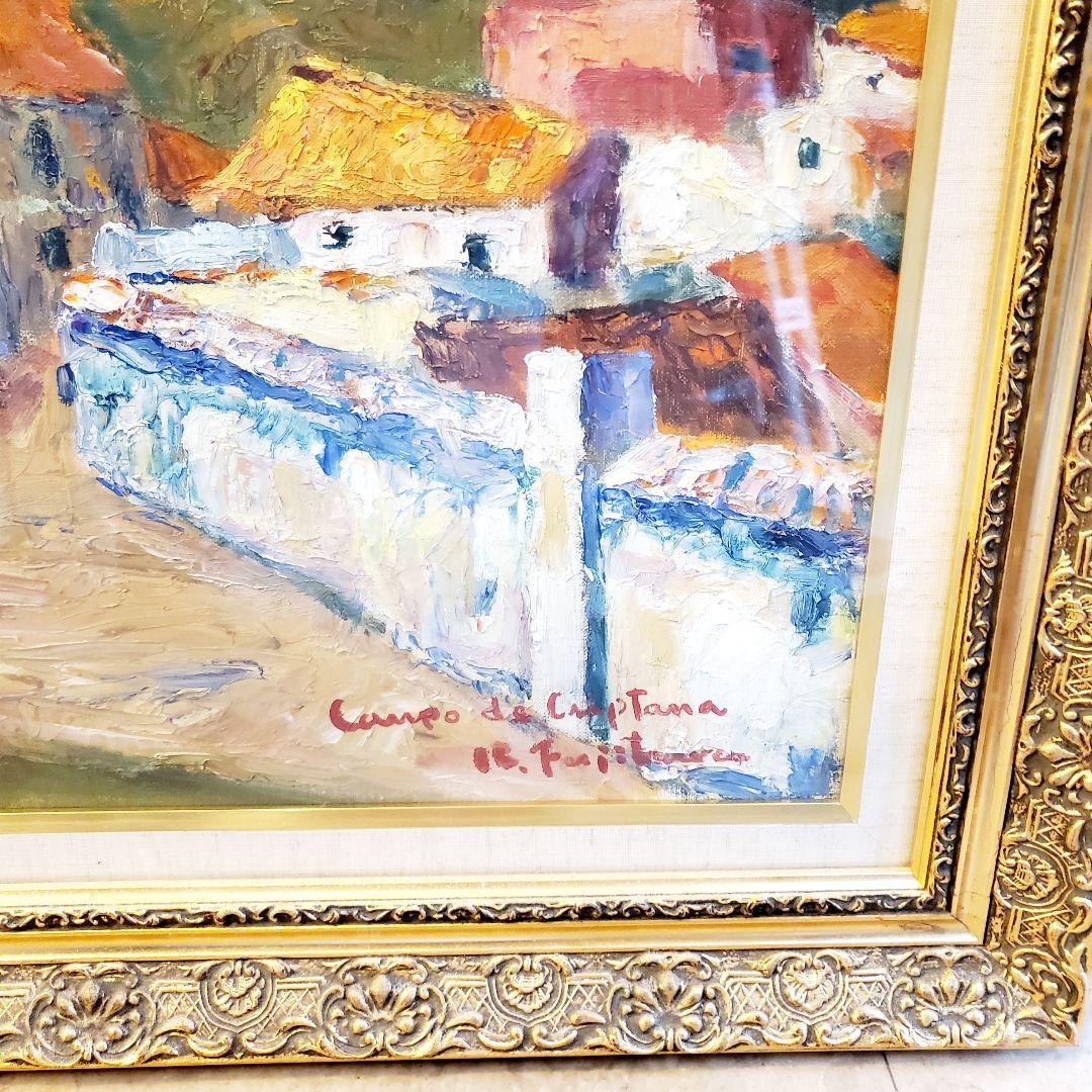 アンティーク　額縁　大きめ　絵画