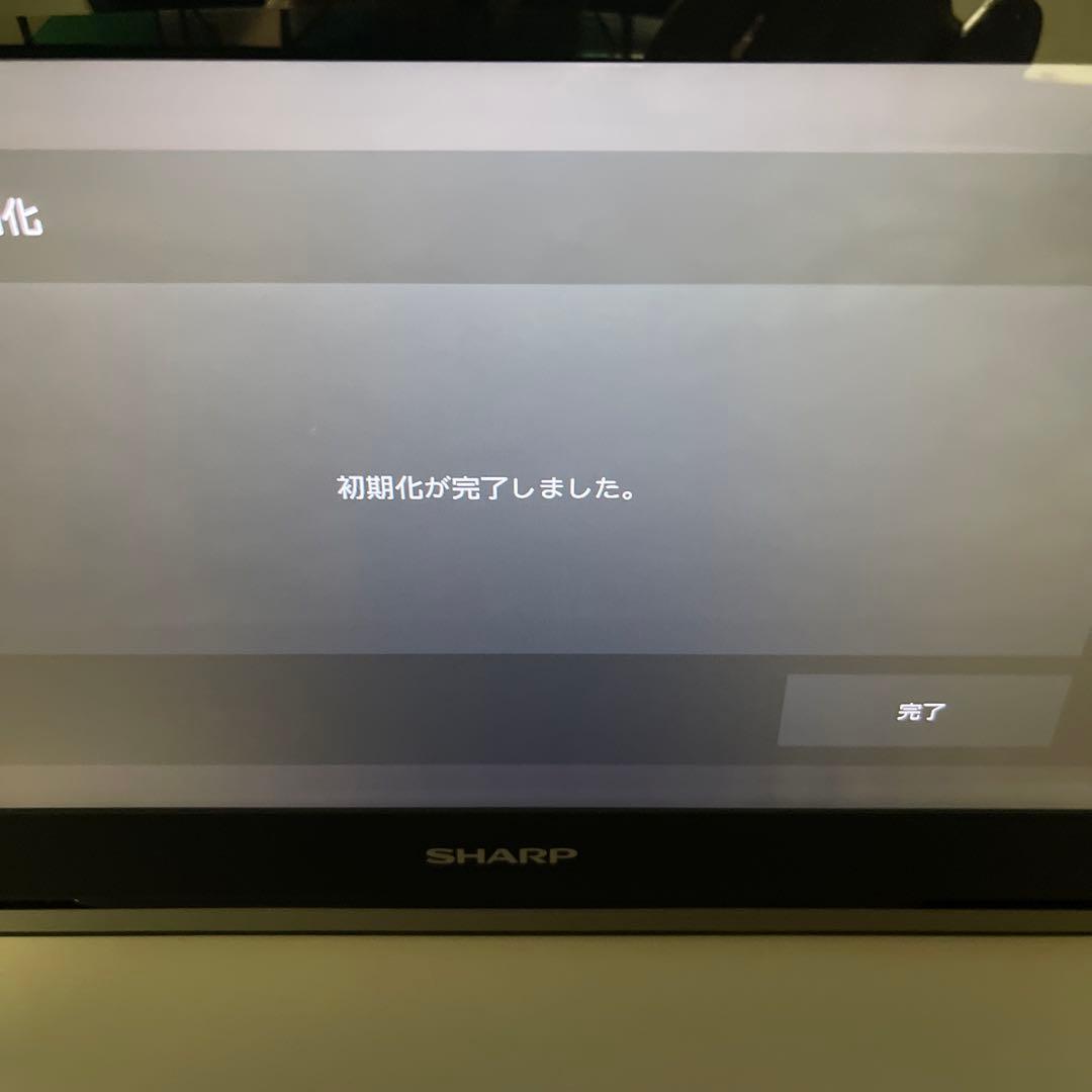【美品】シャープ 12型 液晶 テレビ AQUOS 2T-C12AP-B 防水