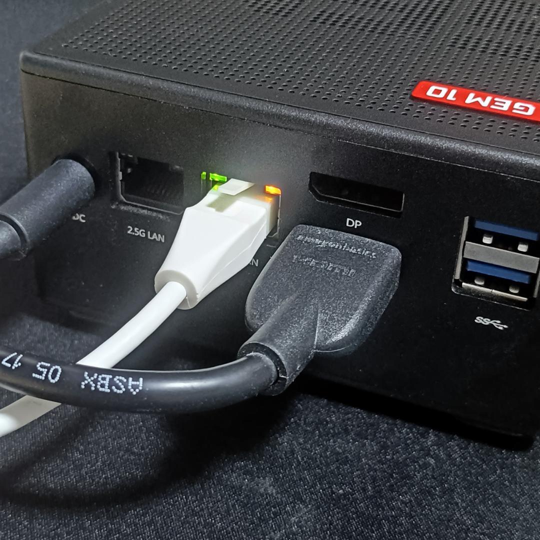 AOOSTAR GEM10 Ryzen7 6800H 32GB 通電ok起動NG