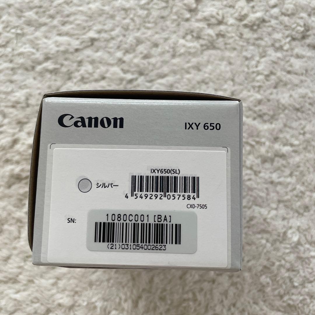 Canon IXY 650 シルバー