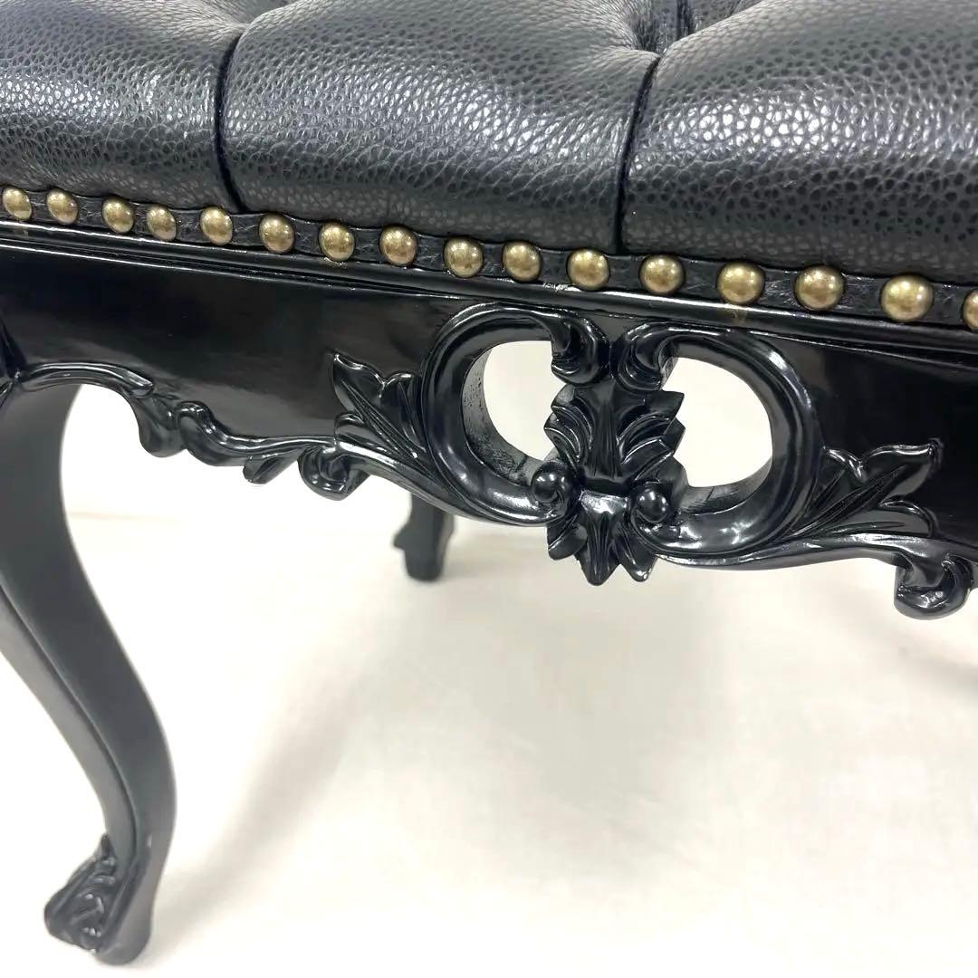 【美品】オットマン アンティーク ロココ