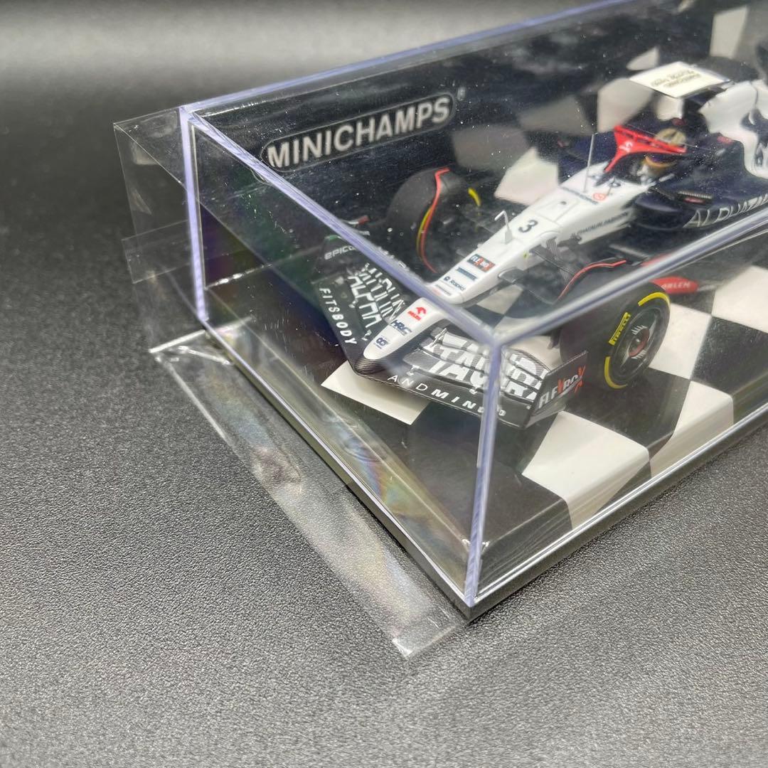 ミニチャンプス 1/43アルファタウリAT04ハンガリーGP 2023Dリカルド