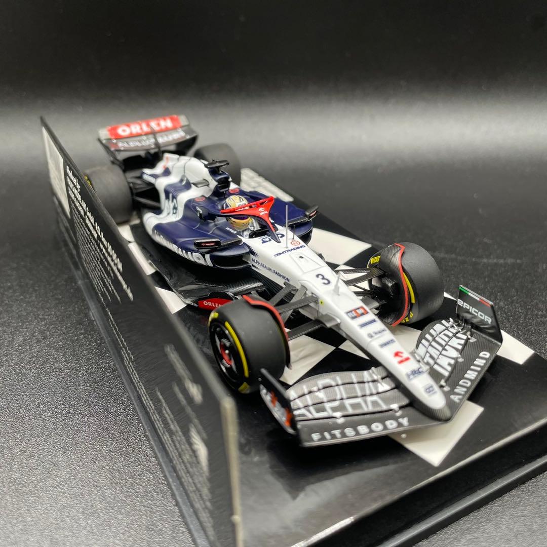 ミニチャンプス 1/43アルファタウリAT04ハンガリーGP 2023Dリカルド