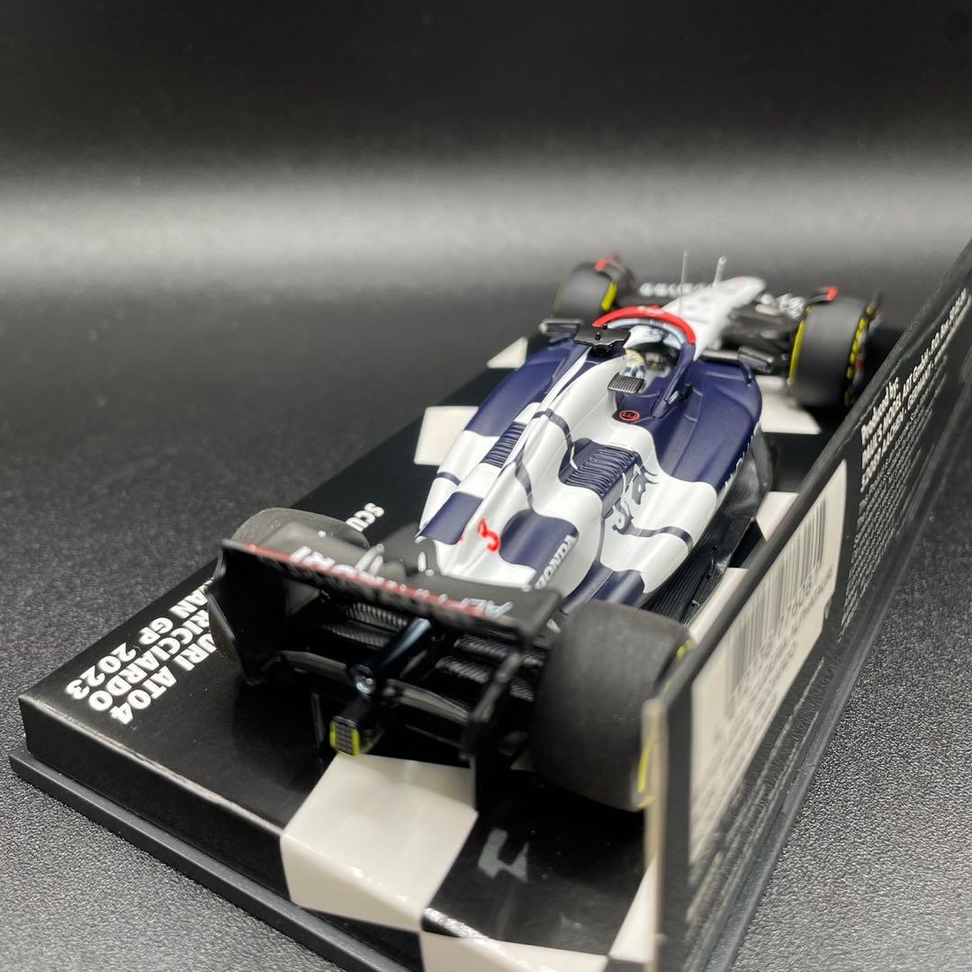 ミニチャンプス 1/43アルファタウリAT04ハンガリーGP 2023Dリカルド