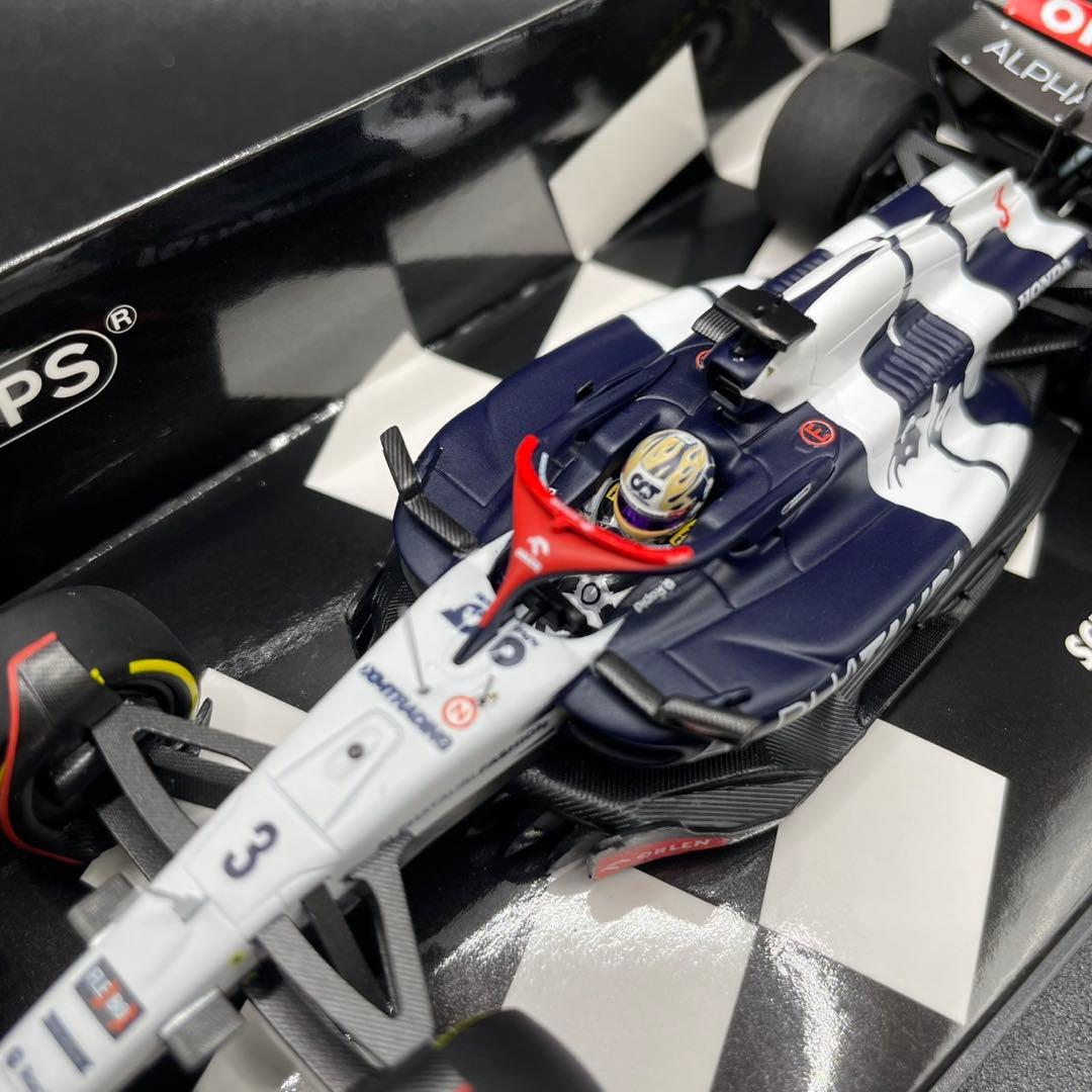 ミニチャンプス 1/43アルファタウリAT04ハンガリーGP 2023Dリカルド