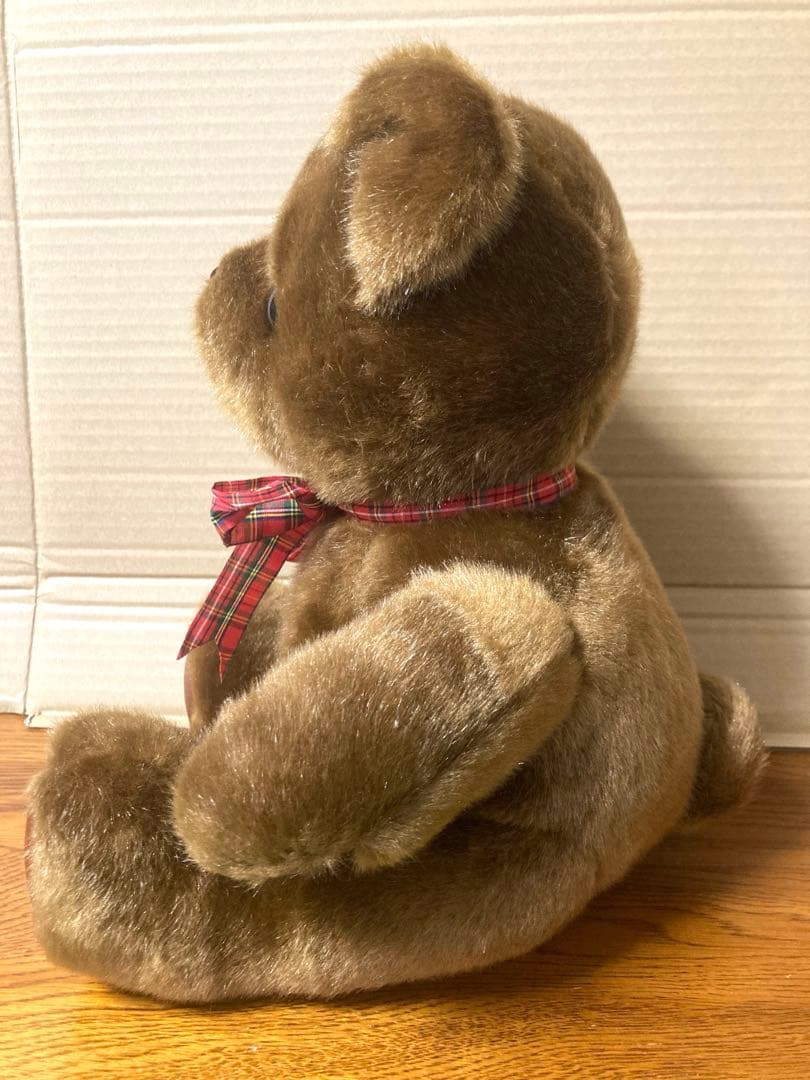 80年代 ビンテージ 熊 クマ ベアー ぬいぐるみ 28cm レトロ 当時物