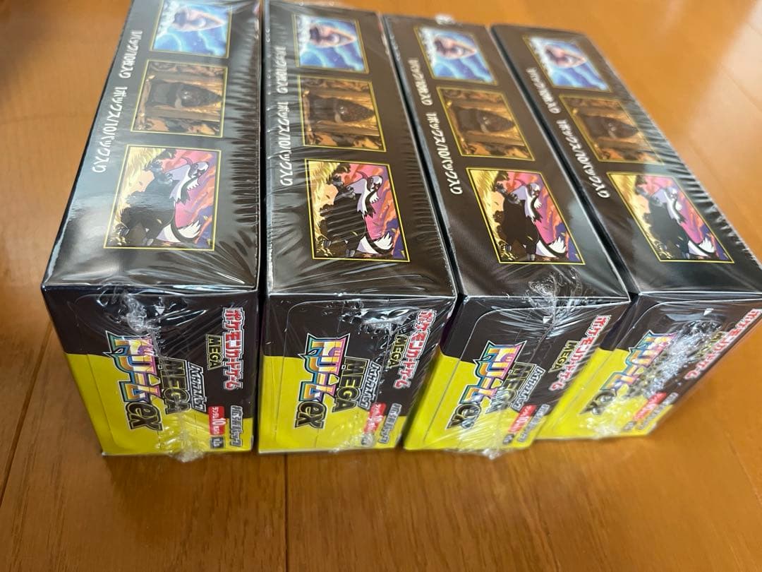 ポケモンカード MEGA ドリームEX 　シュリンク付　新品未開封　4box