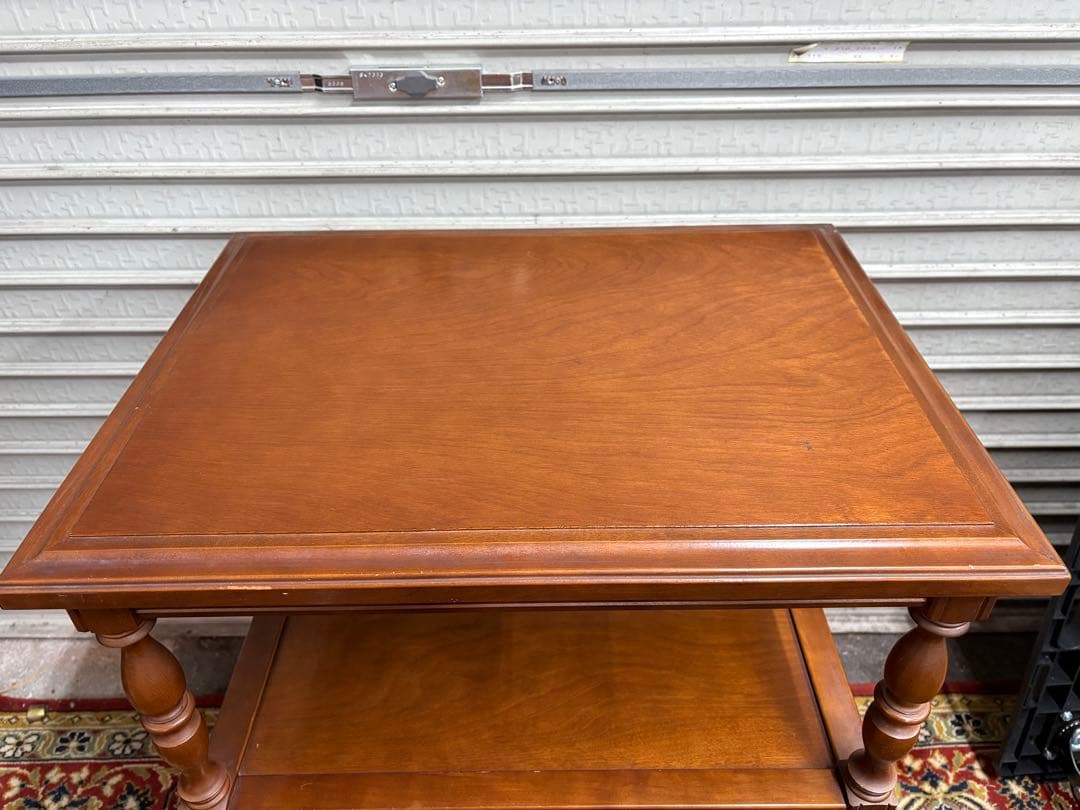 徳田家具 TOKUDA　キャビネット　電話台　昭和レトロ　ヴィンテージ