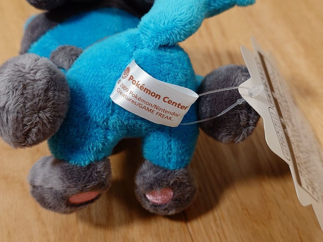 ルカリオ ポケドール 紙タグあり 2009年 ぬいぐるみ ポケモンセンター限定