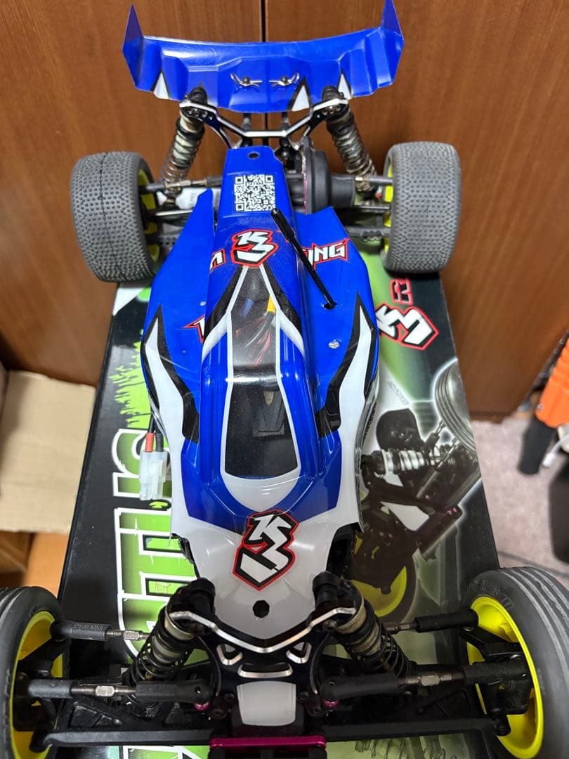 3Racing Cactus カクタス　1/10 バギー 青/白