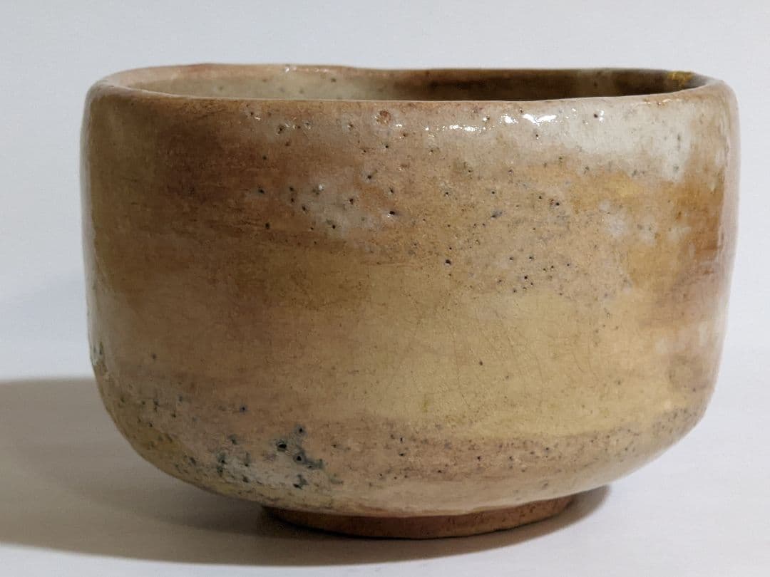 ♦古美術品 作家物 萩焼？茶道具 抹茶盌 アンティーク 骨董品 コレクション