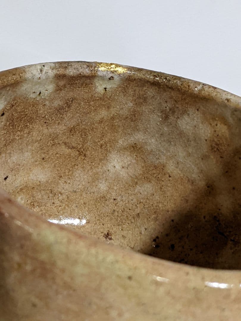 ♦古美術品 作家物 萩焼？茶道具 抹茶盌 アンティーク 骨董品 コレクション