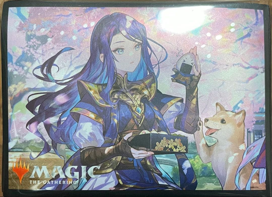 MTG 放浪皇のお花見 ナーセットver プレイマット＋スリーブ 各種1個セット