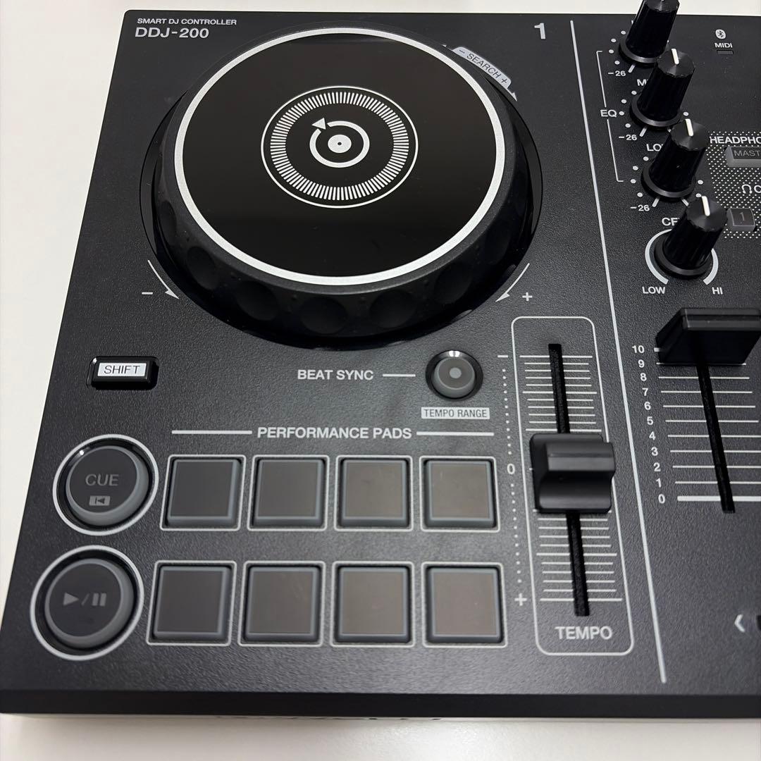 Pioneer DDJ-200 本体 + 保護カバー