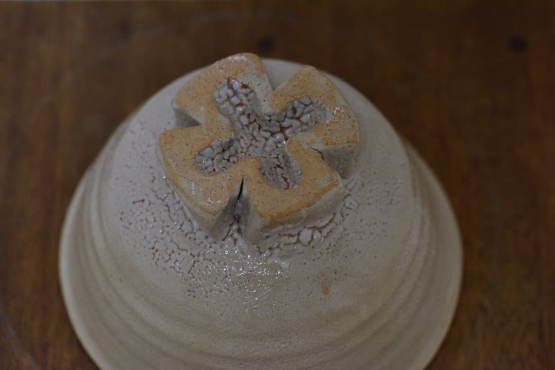 高台茶碗　検索:萩/唐津/李朝/現代工芸/骨董/作家