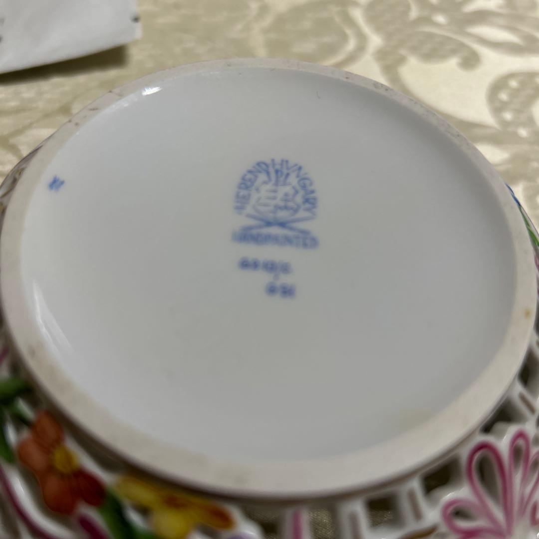 ばぶたん07美品 ヘレンド ファンタジー シリーズ ボンボニエール