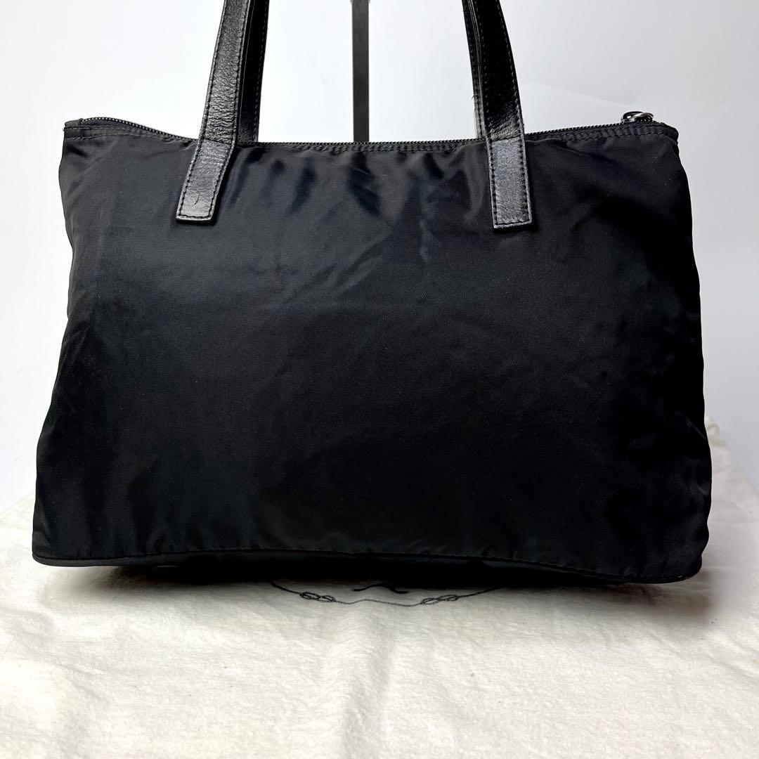美品/近年✨プラダ ハンドバッグ 三角ロゴプレート テスートナイロン ポコノ
