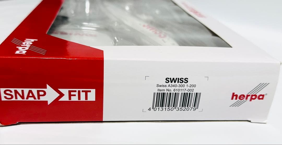 Herpa 1/200 A340-300 スイス航空 SNAP FIT
