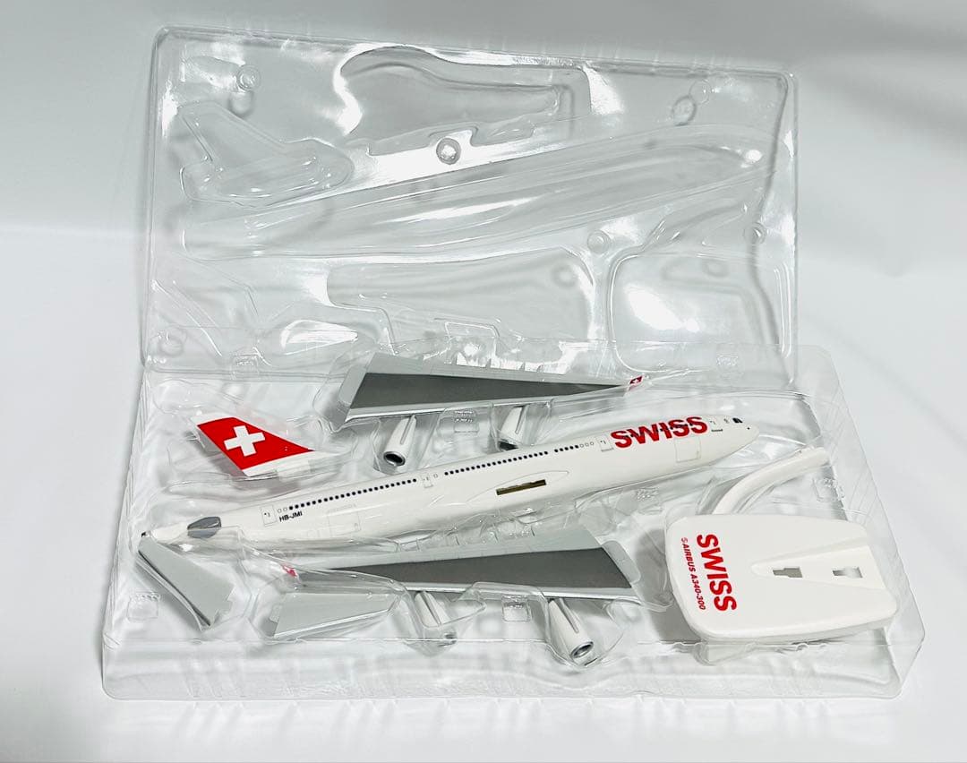 Herpa 1/200 A340-300 スイス航空 SNAP FIT