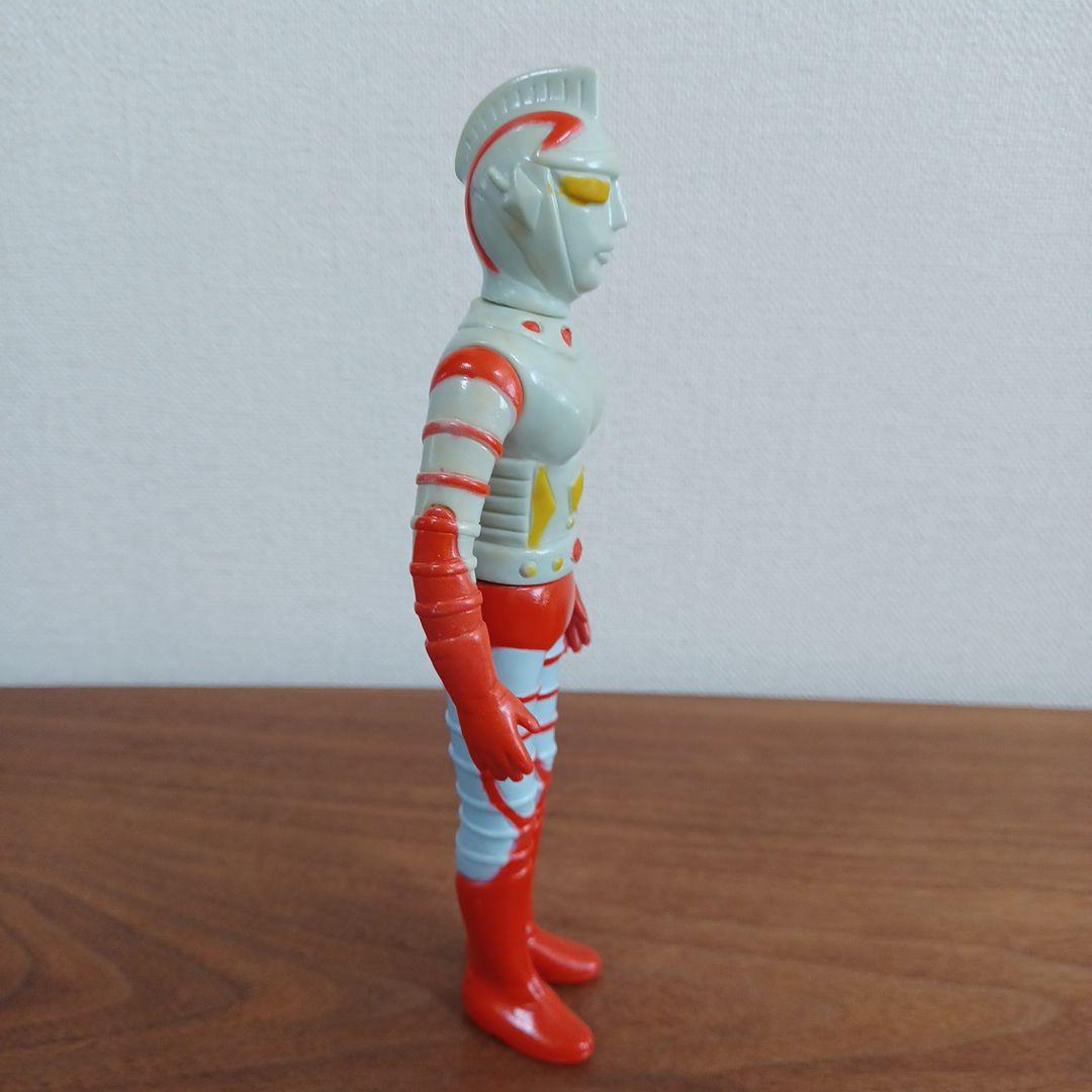 当時もの　タケミ製「ジャンボーグA」希少ソフビフィギュア（万創シール付き）