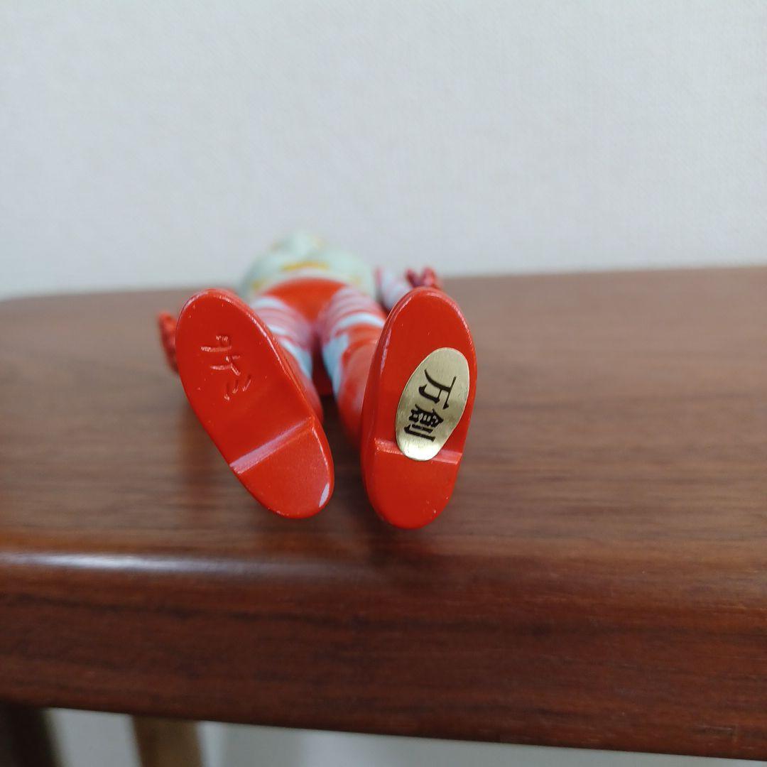 当時もの　タケミ製「ジャンボーグA」希少ソフビフィギュア（万創シール付き）