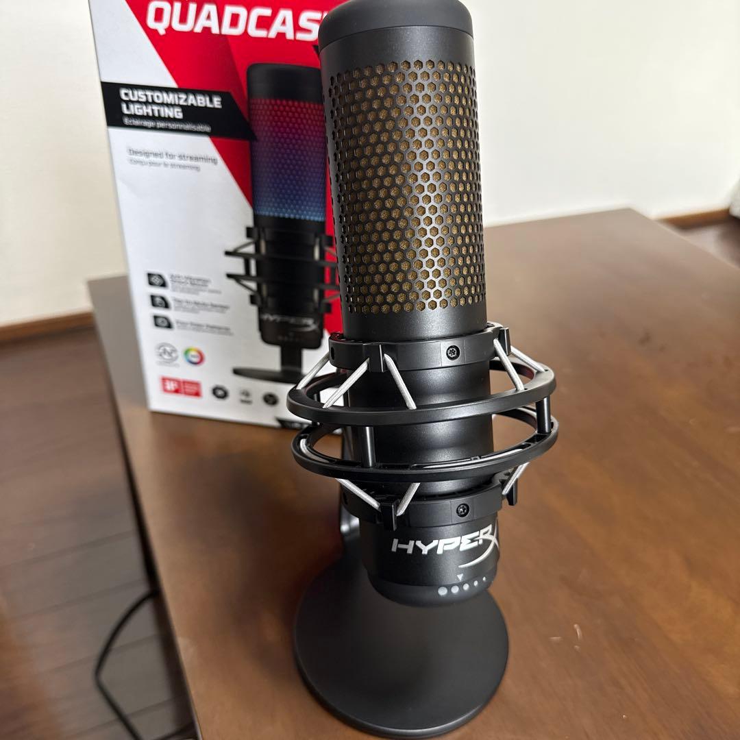 HyperX QuadCast S コンデンサーマイク
