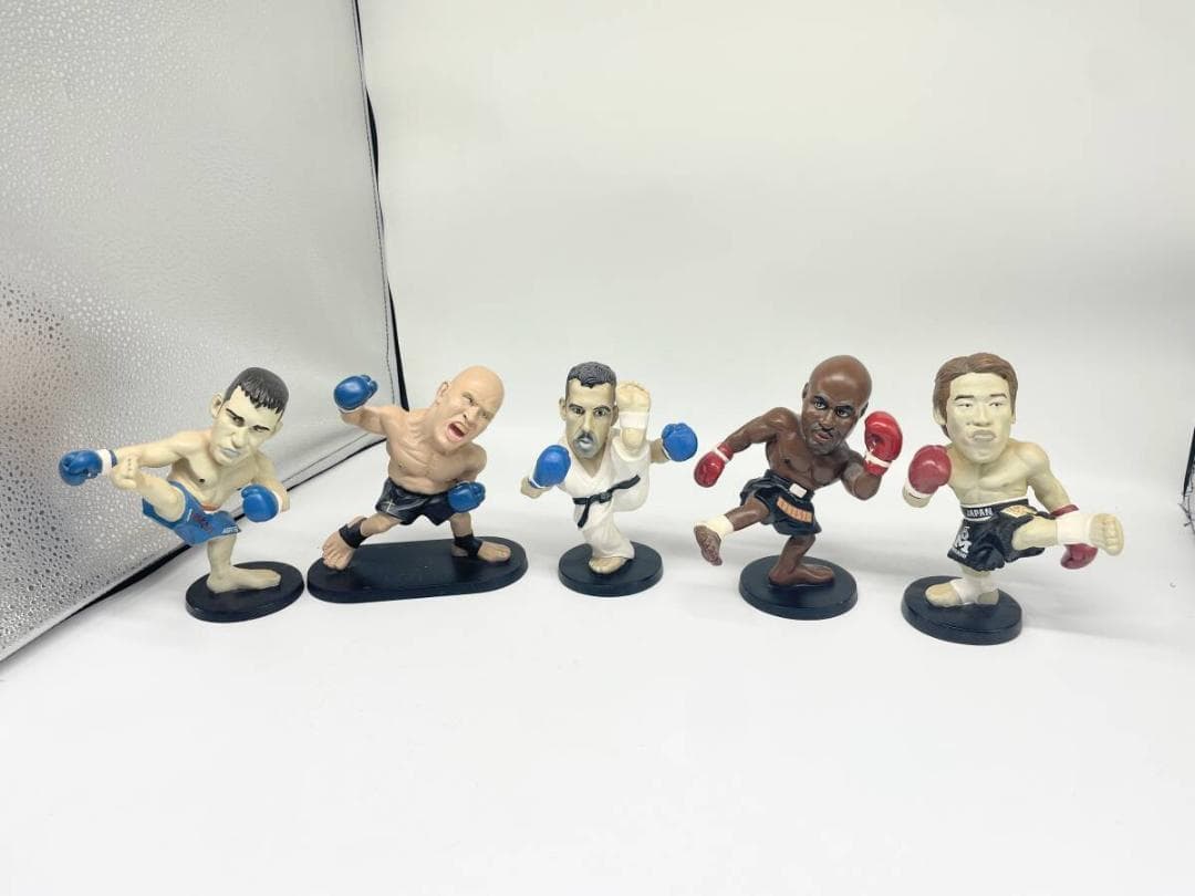 K-1戦士フィギュア5体セット・今は販売されてないレアモノ！