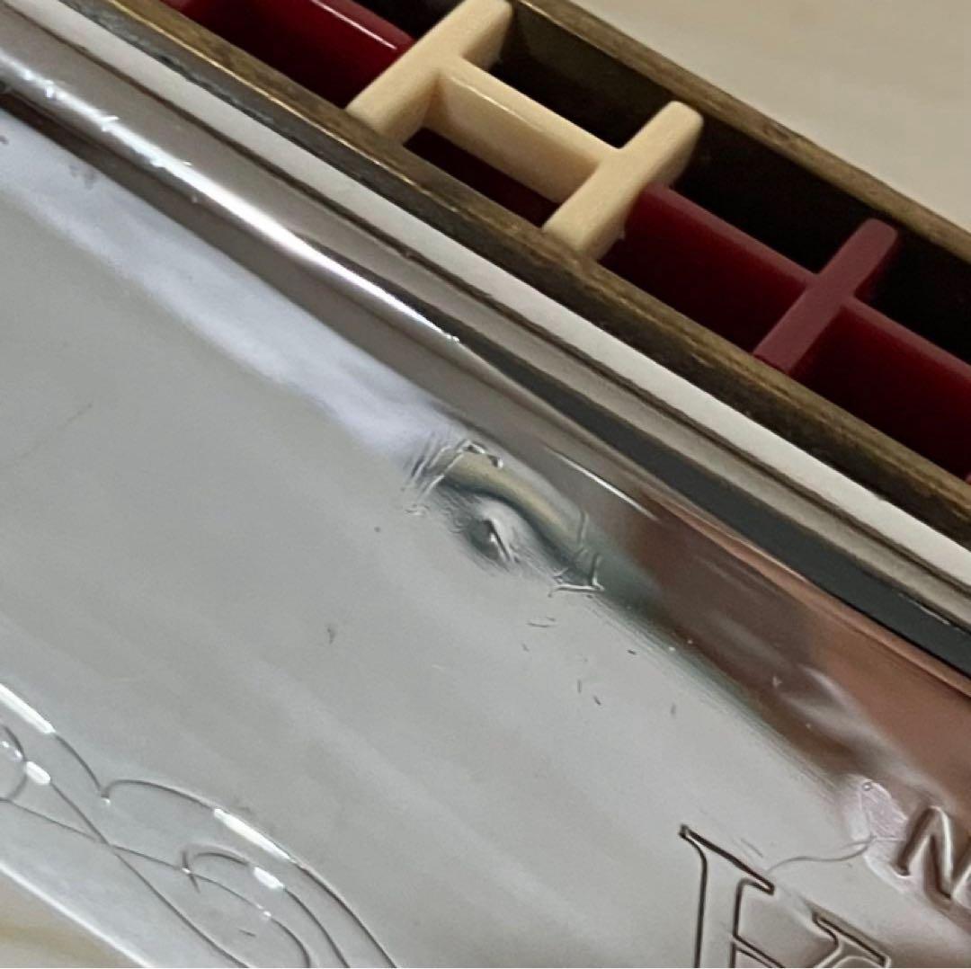 ② 【中古品】SUZUKI 24穴複音ハーモニカ５本　Am ANm