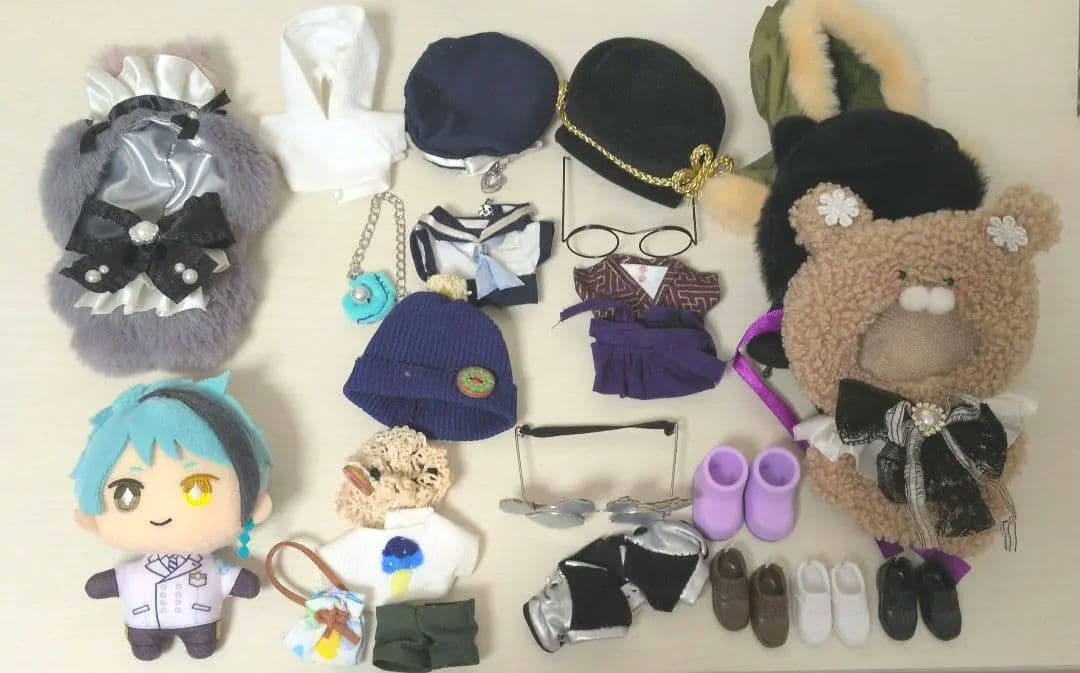 ジェイド・リーチ 実験服 ツイステ ぬいぐるみ 洋服セット