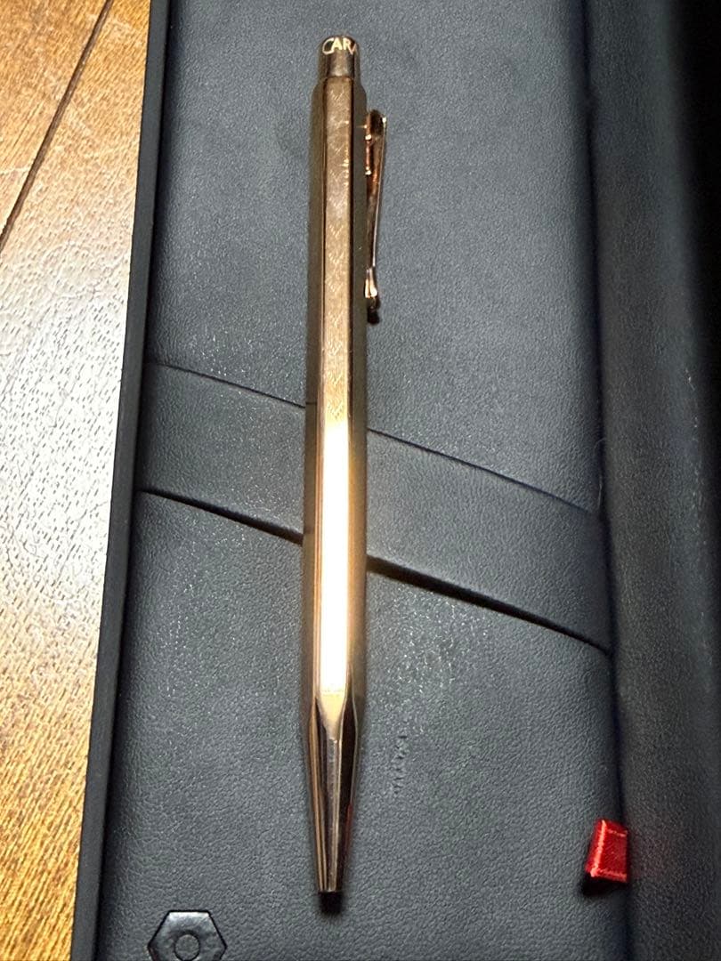 CARAN D'ACHE 希少やローズゴールド ボールペン 本体