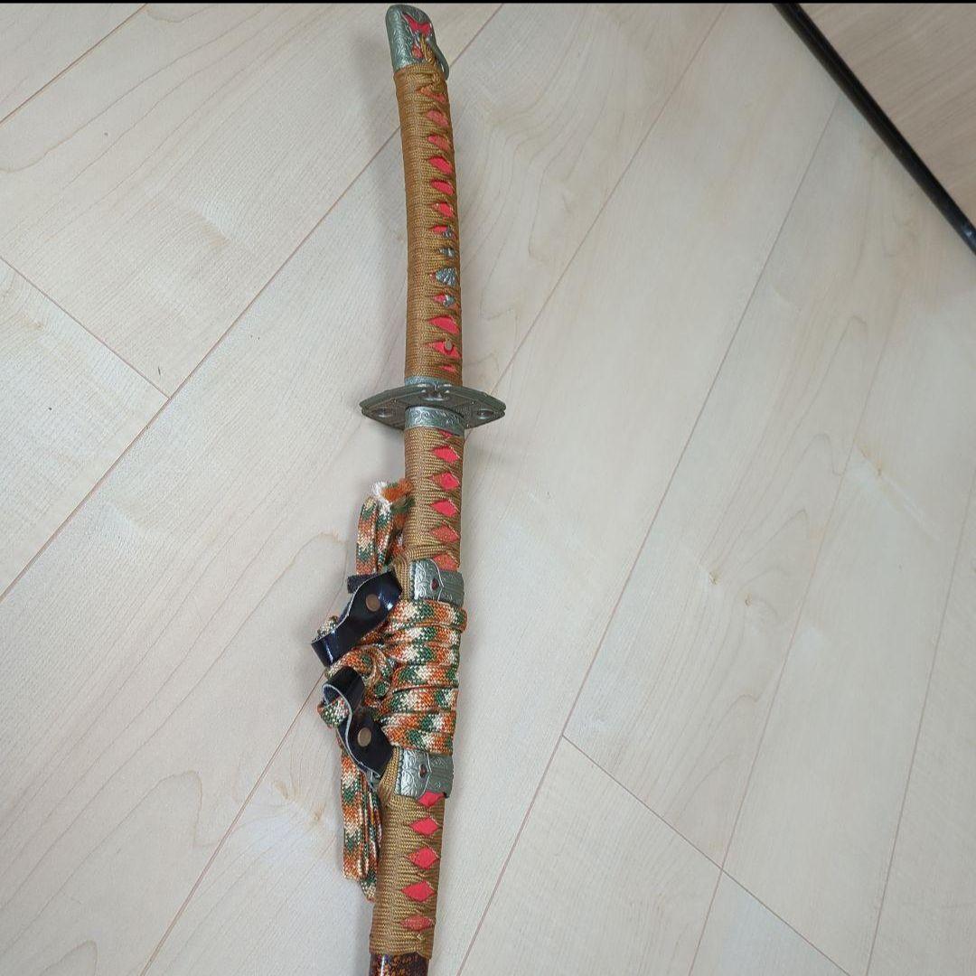 模造刀　刀置き台付き（木製）