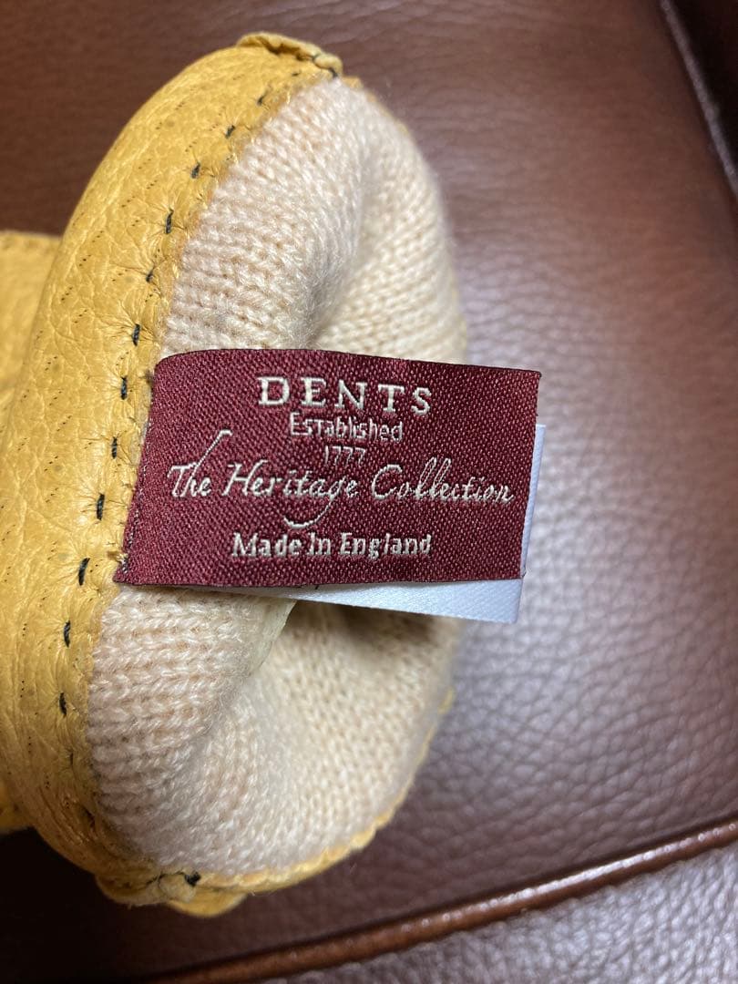 DENTS ペッカリー グローブ Hampton デンツ 手袋 コルク・コーク