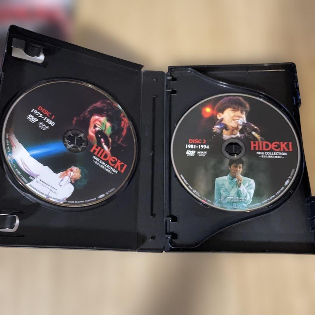 西城秀樹　NHKコレクション　DVD3枚組