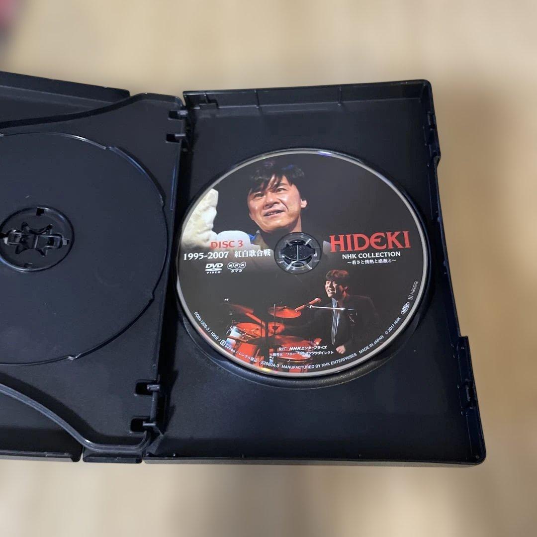 西城秀樹　NHKコレクション　DVD3枚組