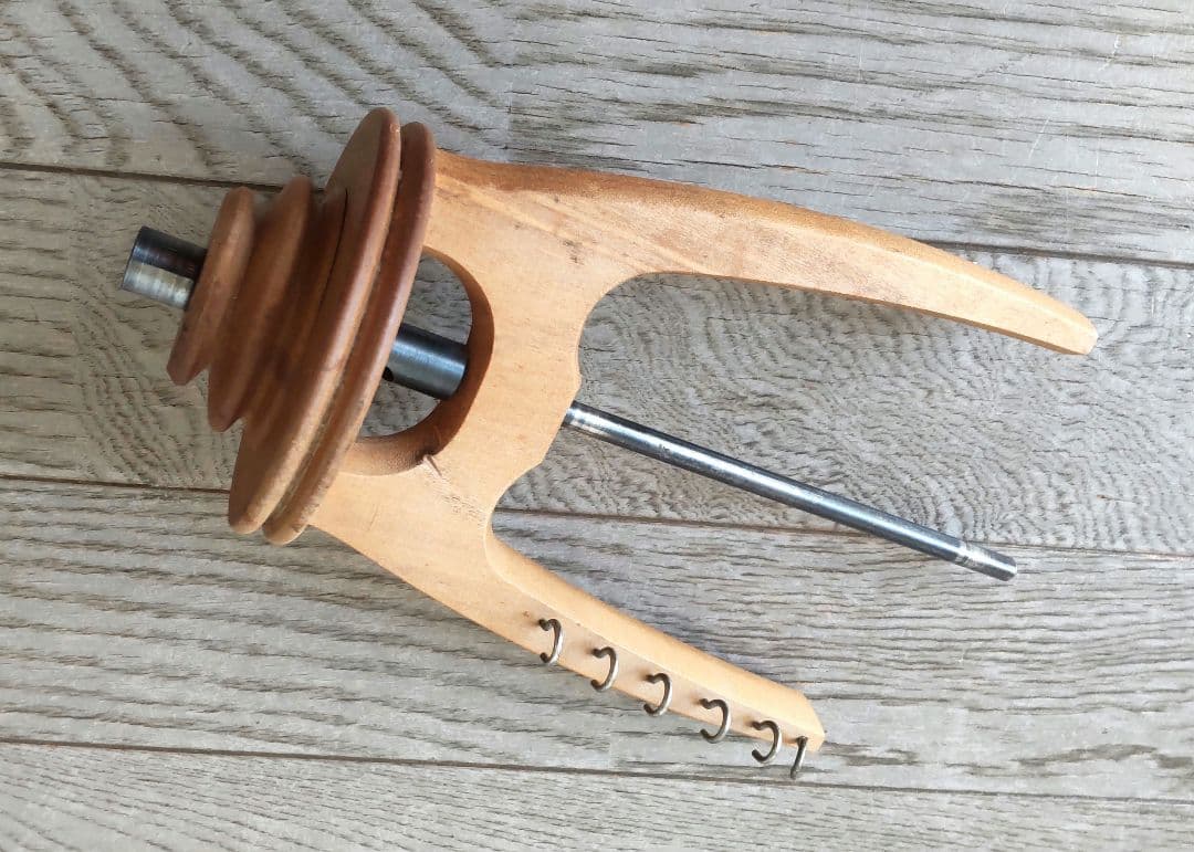 アシュフォード紡毛機　トラディショナル　シングルドライブ　ダブルペダル