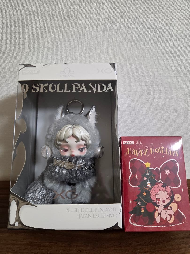 【正規品】スカルパンダ×XG ぬいぐるみペンダント 日本限定 ノベルティ付