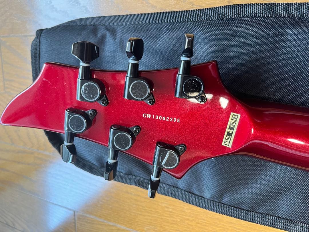 【値下げ可】ESP エレキギター　赤　レッド　grass roots