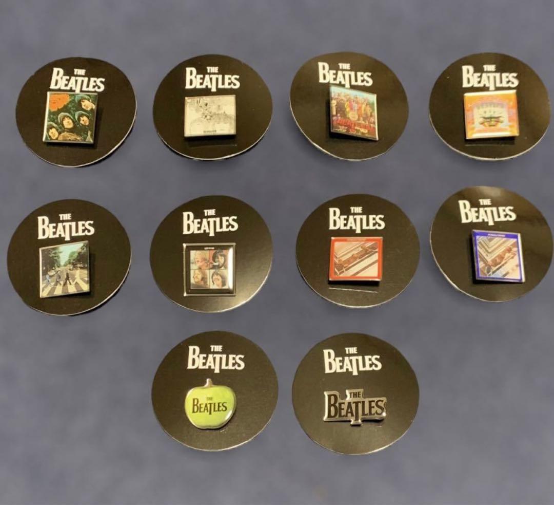 ビートルズ ピンズカプセル ガチャ The Beatles ピンバッジ