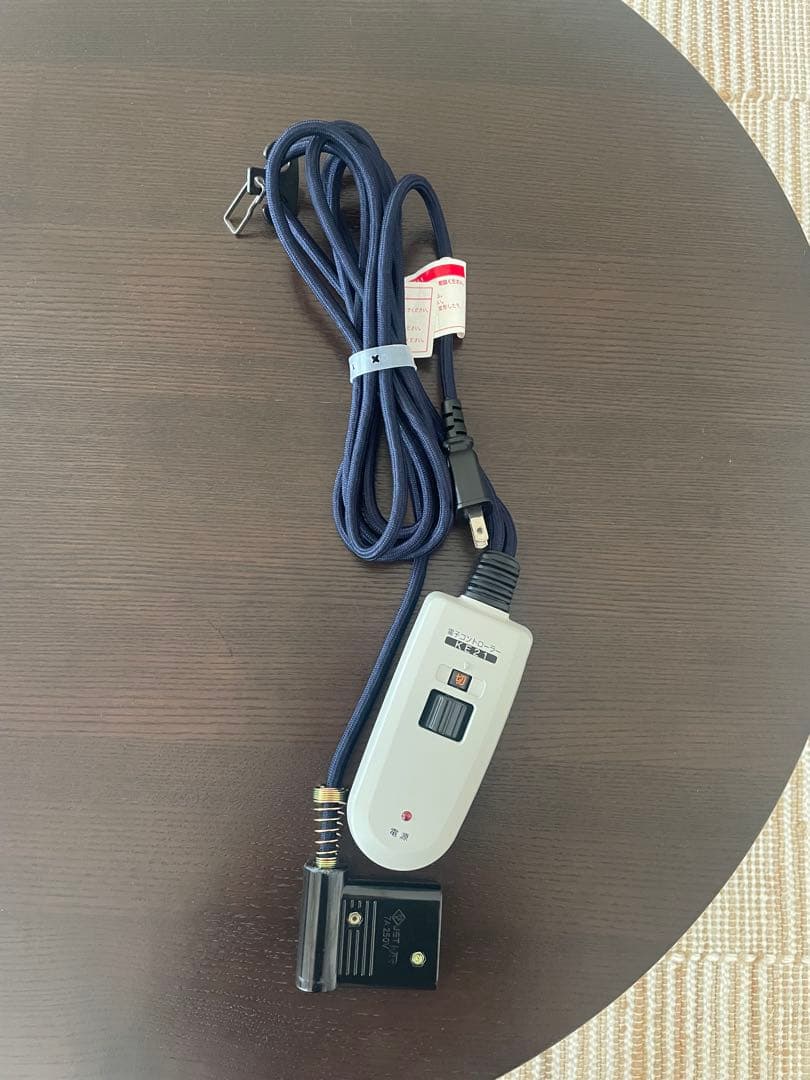 【廃盤品】無印良品タモ材 楕円形こたつ MJ-KDF1340/DB