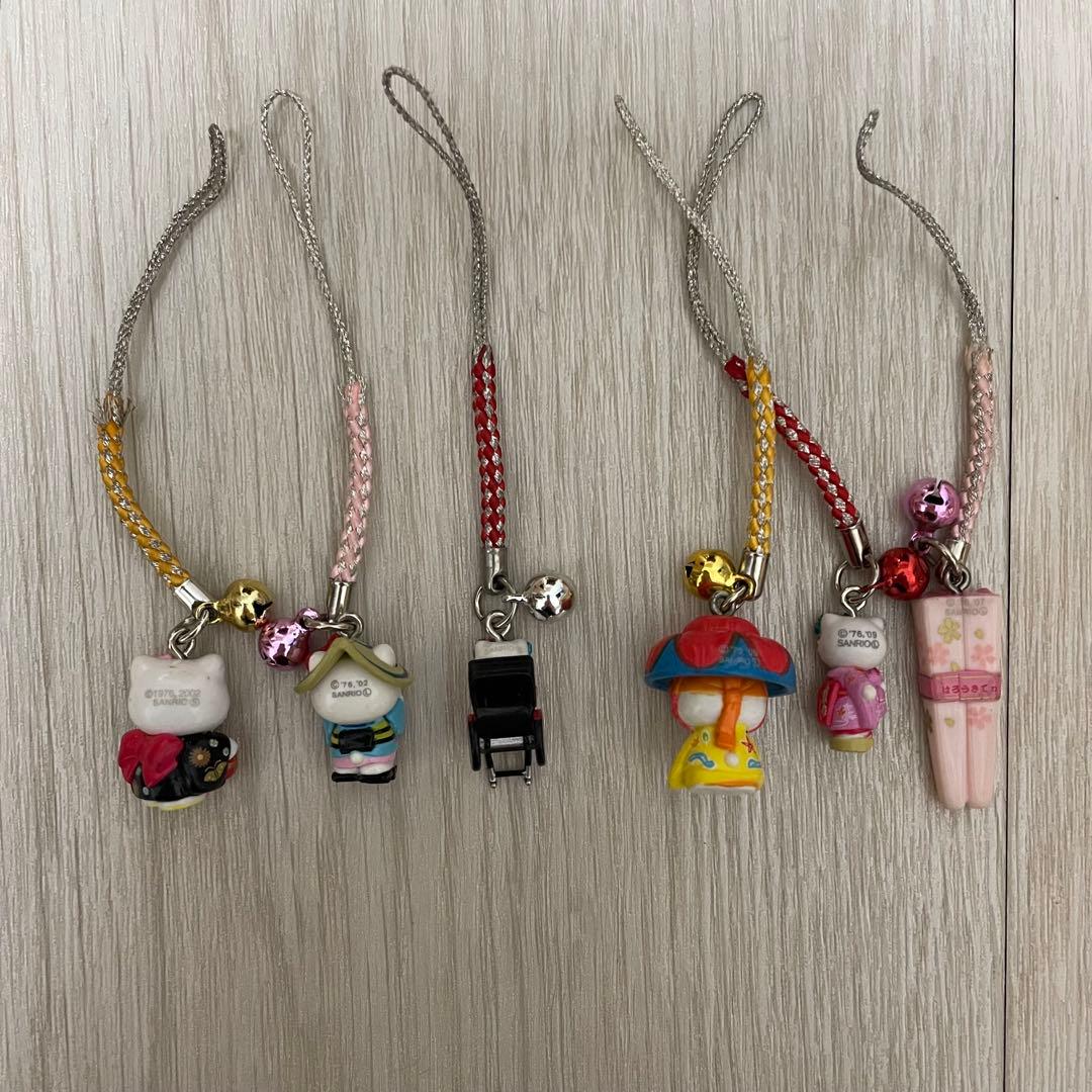 ご当地ハローキティ　ストラップ　レア　まとめ売り　地域限定　平成　根付け　キティ