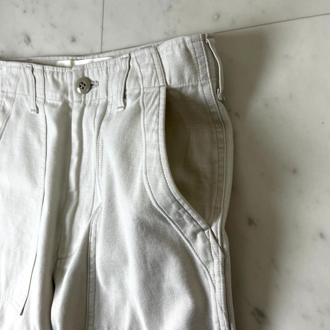 THE SHINZONE ベイカーパンツ 34 エクリュ M ワークパンツ 白