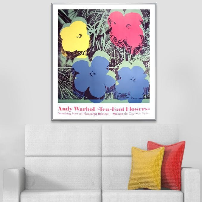 額装済/Flowers 1967/アンディウォーホル/インテリア/アートポスター