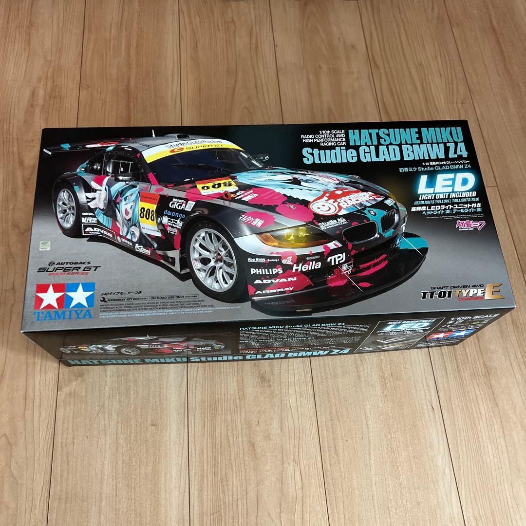 タミヤ 初音ミク Studie GLAD BMW Z4 TT-01