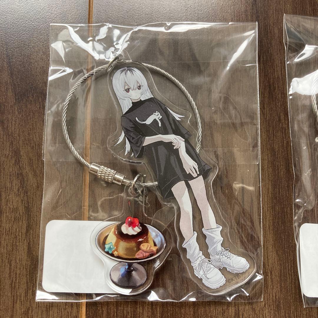 ガールズメイドプディング　アクリルキーホルダー　2個セット