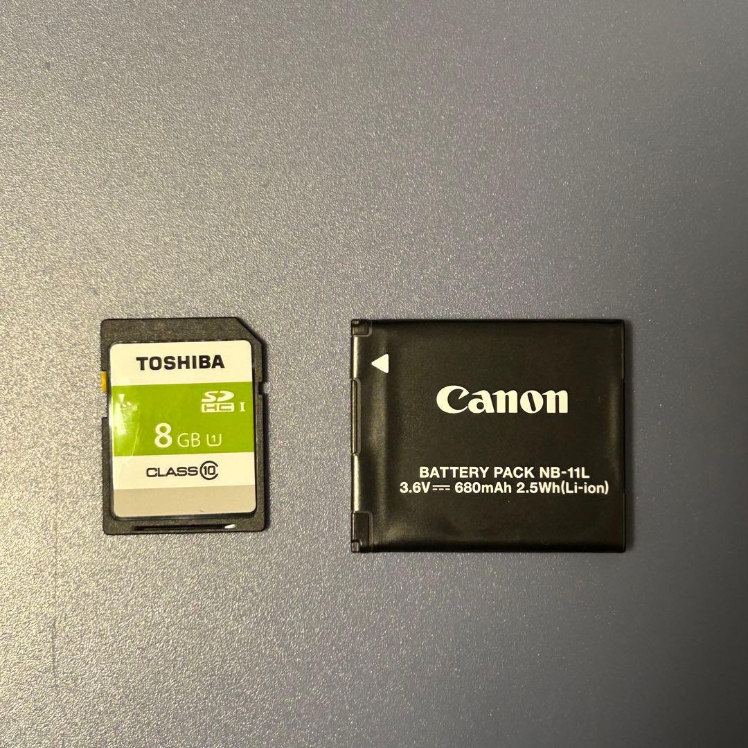 Canon IXY 190コンパクトデジタルカメラ　SDカード付き